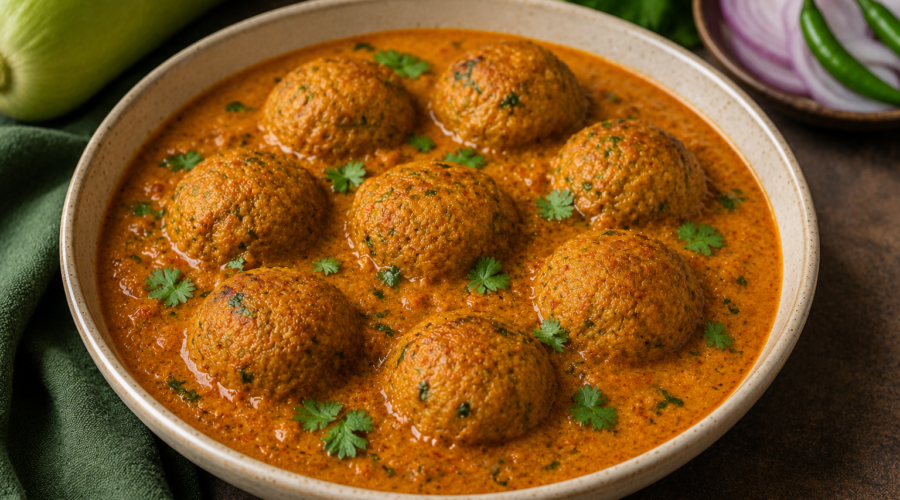 Vegan Lauki Kofta Curry