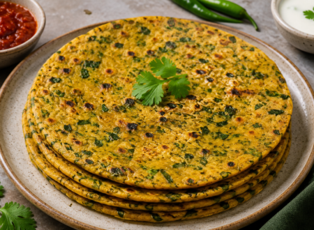 Vegan Methi Thepla