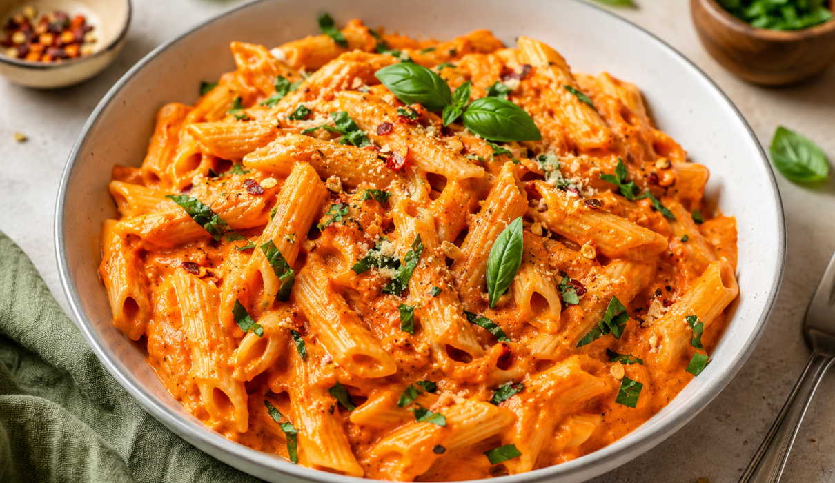Vegan Red Lentil Pasta